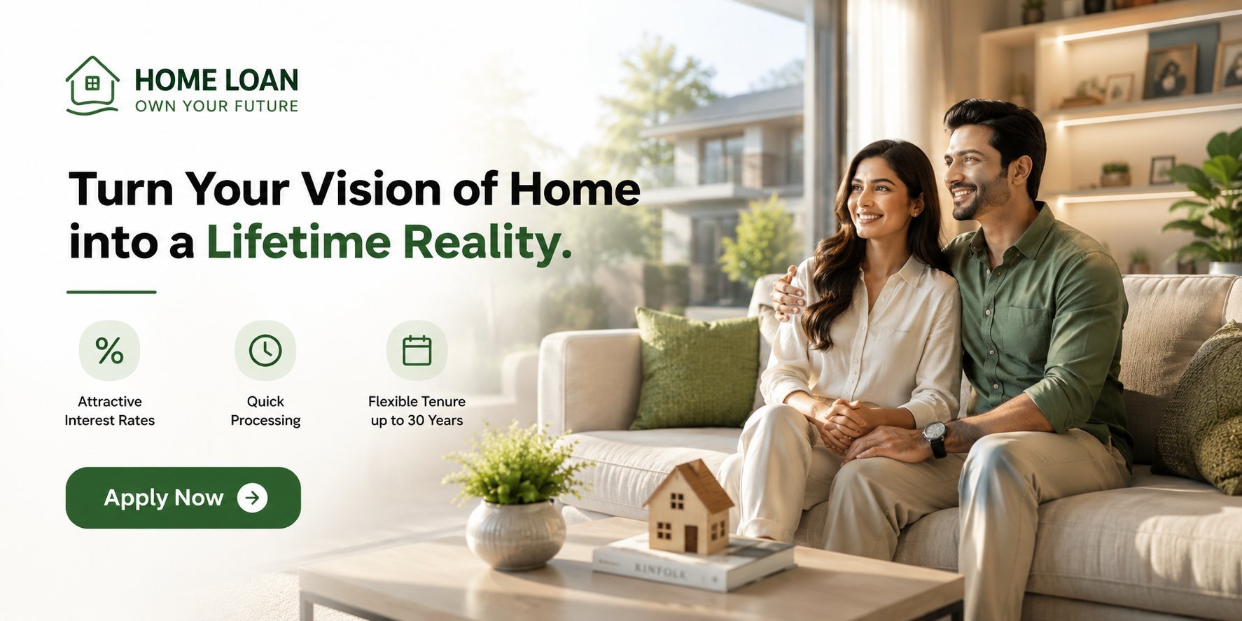 Home Loan - Turn Your Vision of Home into a Lifetime Reality